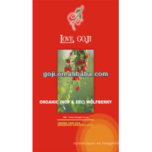 GOJI BERRIES - Base de producción